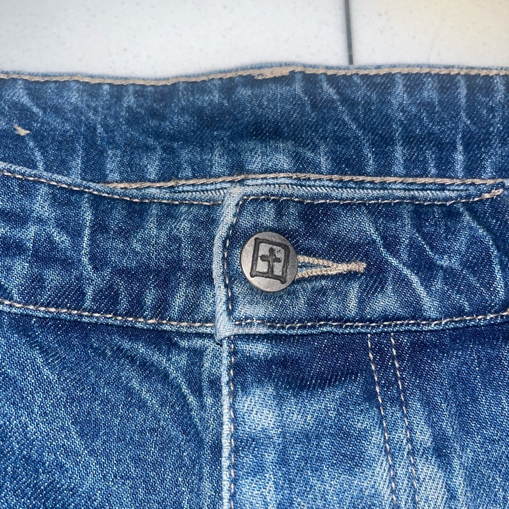 Ksubi Chitch Odyssey Denim Men's Distressed Blue Jeans Size 34 - Picture 3 of 13